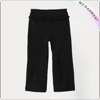 Black Lace Active Pants